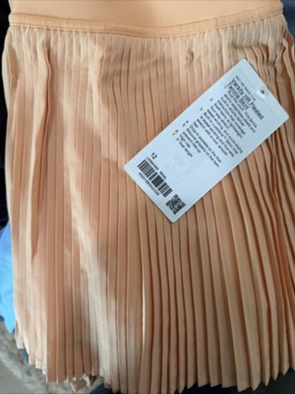 Lululemon Varsity High Rise Pleated Tennis Skirt size 4 Rock Melon RKML